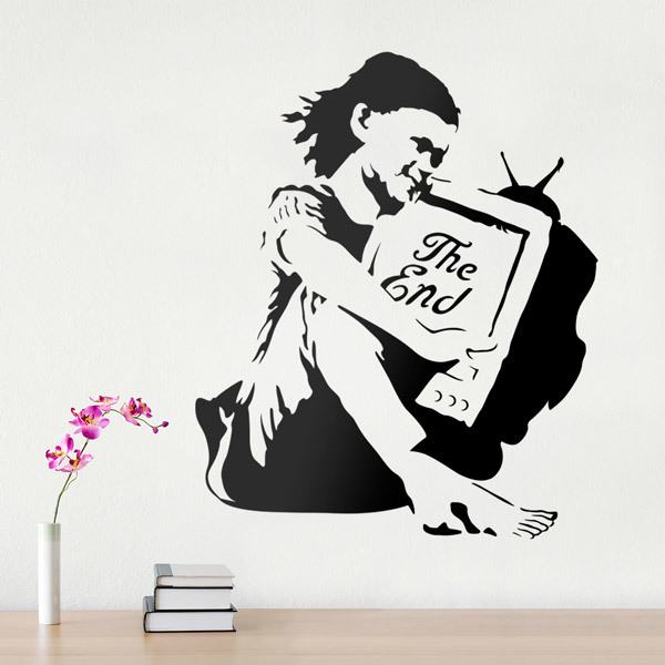 Adesivi Murali: Banksy The End