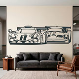 Adesivi Murali: Macchine da Corsa 11