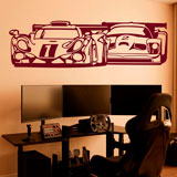 Adesivi Murali: Macchine da Corsa 7