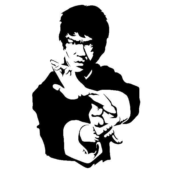 Adesivi Murali: Maestro Bruce Lee