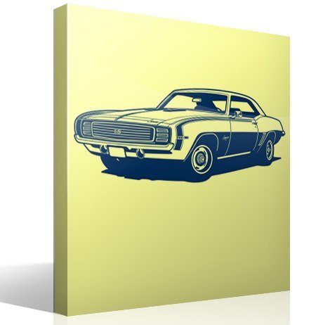 Adesivi Murali: Chevrolet Camaro 1969 ss