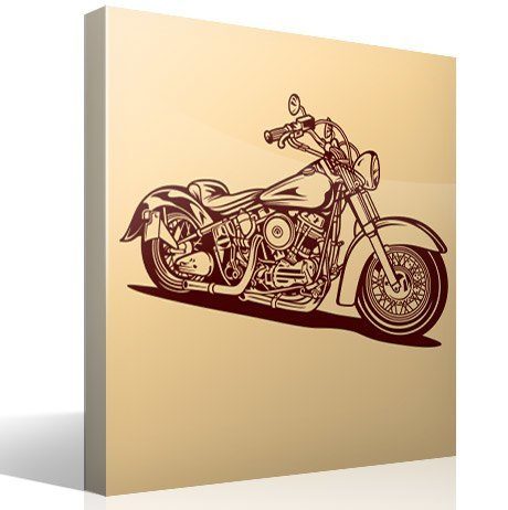 Adesivi Murali: Harley Davidson Softail Classic
