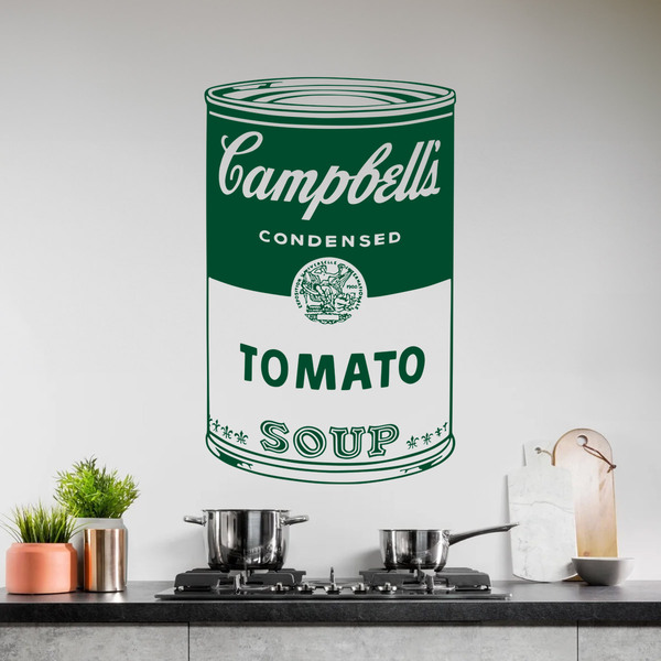 Adesivi Murali: Andy Warhol Campbell