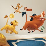 Adesivi per Bambini: Simba, Timon e Pumba 3