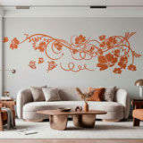 Adesivi Murali: Floreale con farfalle 12