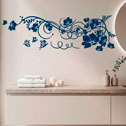 Adesivi Murali: Floreale con farfalle 13