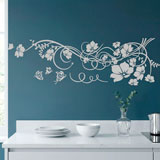 Adesivi Murali: Floreale con farfalle 17