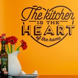 Adesivi Murali: La Cucina é il Cuore della Casa in Inglese 3