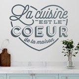 Adesivi Murali: La Cucina é il Cuore della Casa in Francese 2