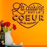 Adesivi Murali: La Cucina é il Cuore della Casa in Francese 3
