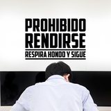 Adesivi Murali: Prohibido rendirse 4