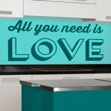 Adesivi Murali: All you need is love 2