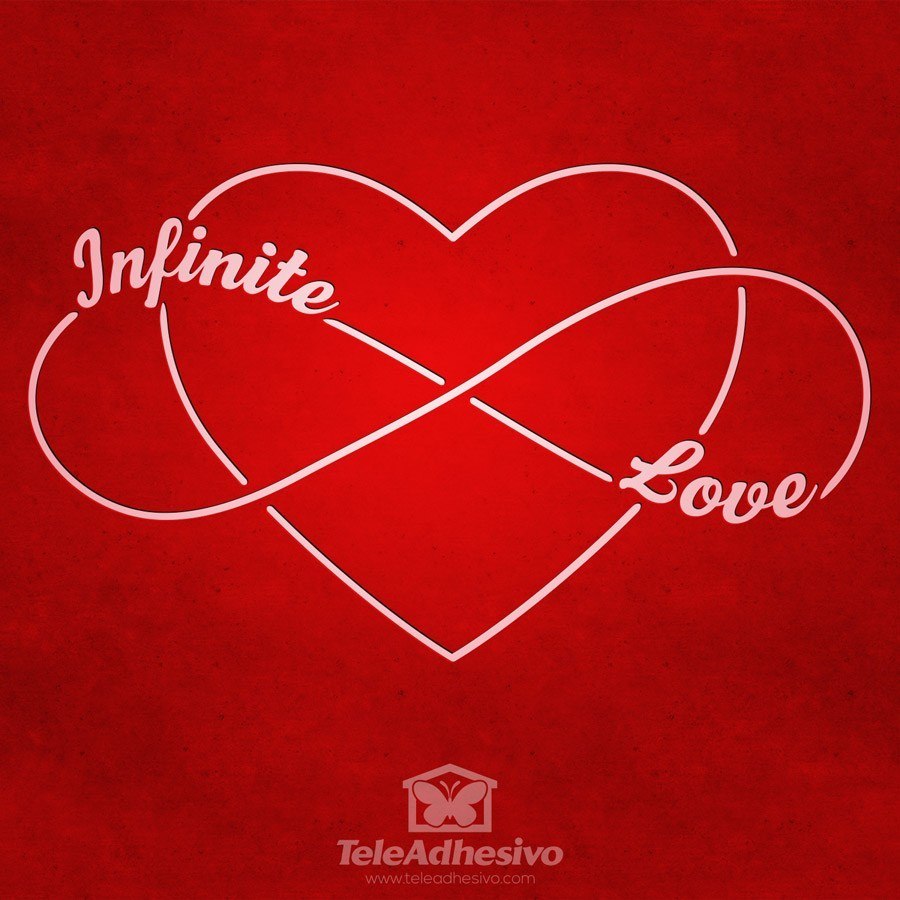 Adesivi Murali: Infinite Love