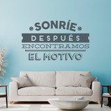 Adesivi Murali: Sonríe, después encontramos el motivo 3