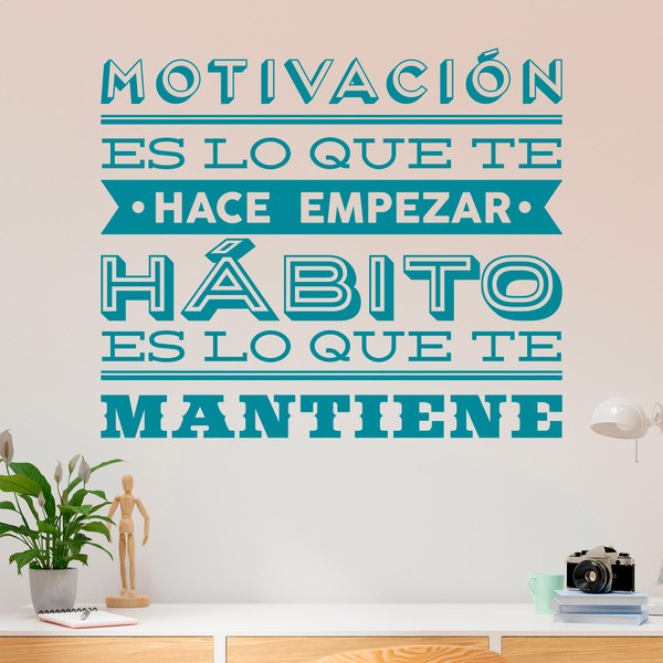 Adesivi Murali: Motivación y hábito