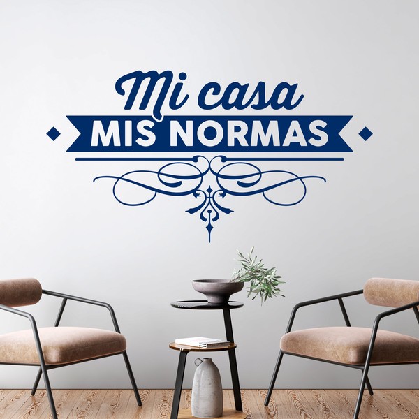 Adesivi Murali: Mi casa, mis normas