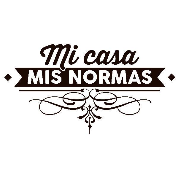 Adesivi Murali: Mi casa, mis normas