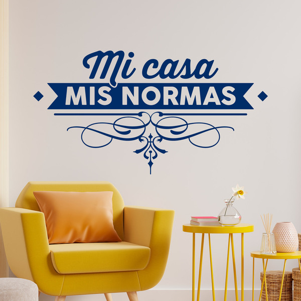 Adesivi Murali: Mi casa, mis normas