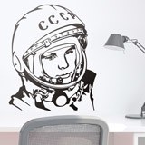 Adesivi Murali: Astronauta Yuri Gagarin 2