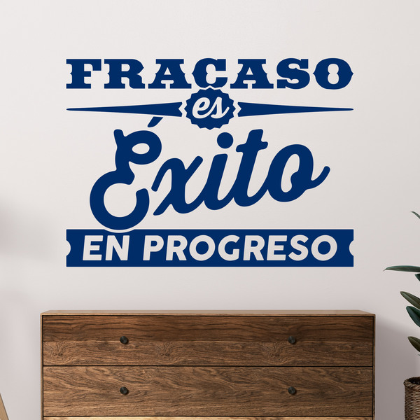 Adesivi Murali: Fracaso es éxito en progreso