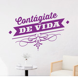 Adesivi Murali: Contágiate de vida 4