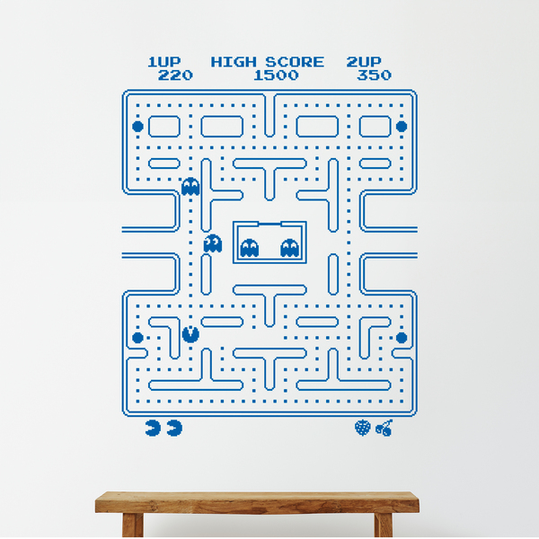 Adesivi Murali: Pac-Man gioco arcade di Pac-Man