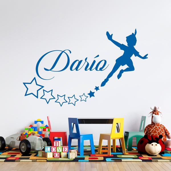 Adesivo murale personalizzato peter pan. Adesivo murale personalizzato