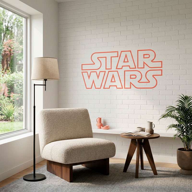 Star Wars Logo bordo 4/10