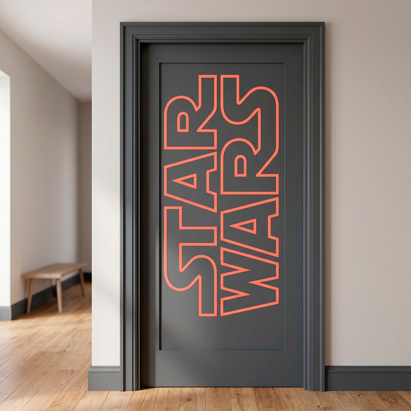 Star Wars Logo bordo 5/10