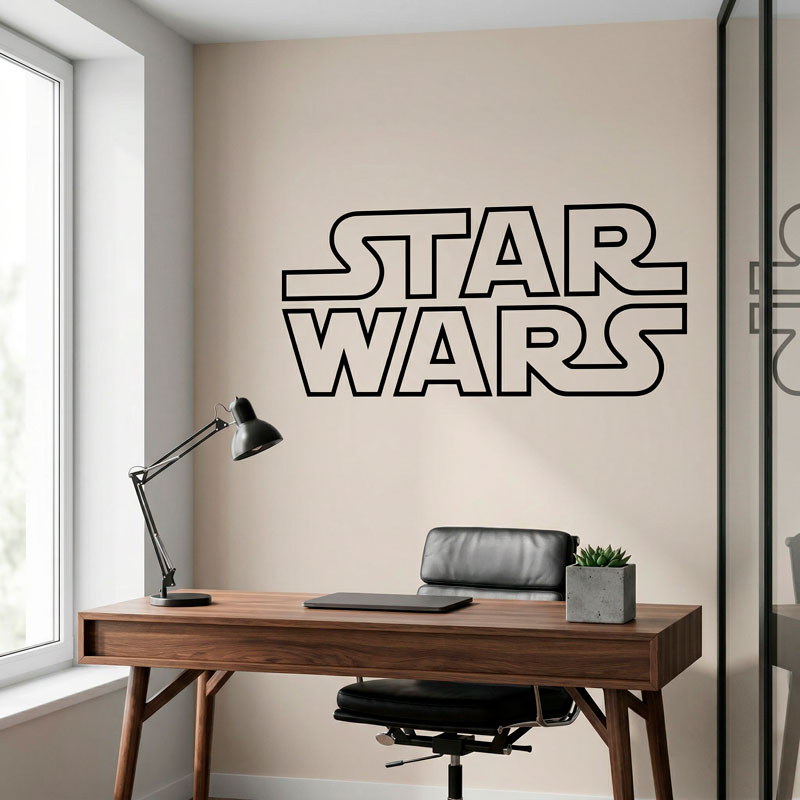 Star Wars Logo bordo 6/10