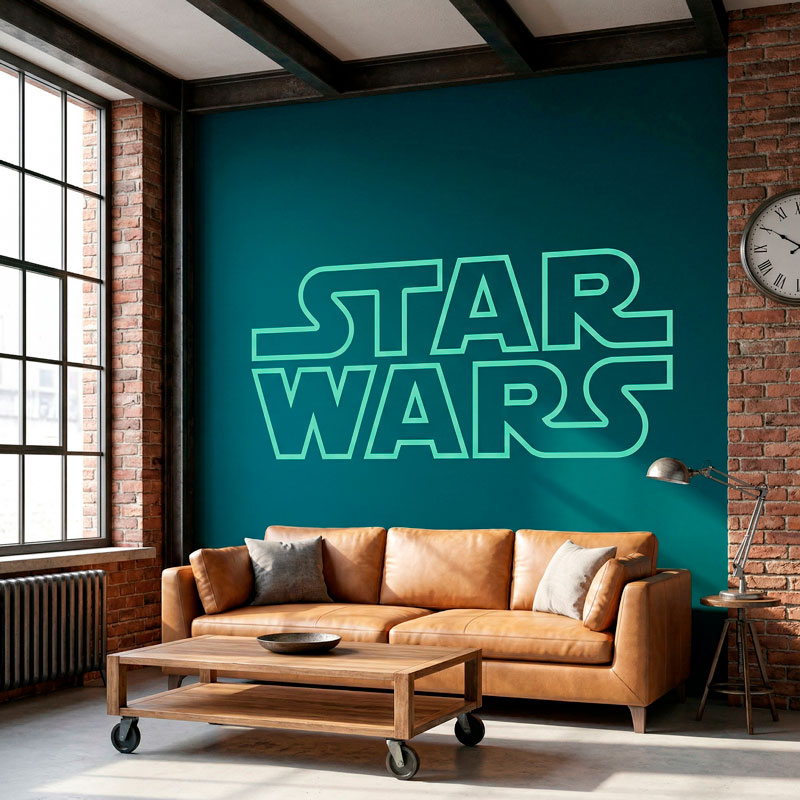 Star Wars Logo bordo 8/10
