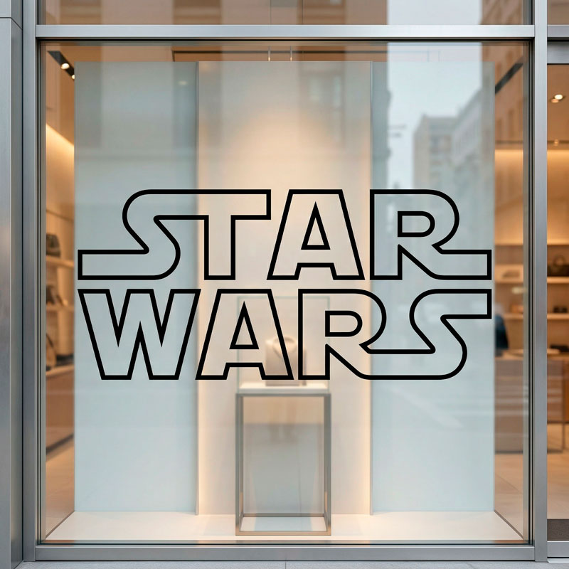 Star Wars Logo bordo 9/10