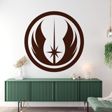 Adesivi Murali: Simbolo dell'Ordine Jedi 2