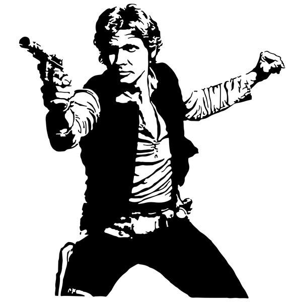 Adesivi Murali: Han Solo