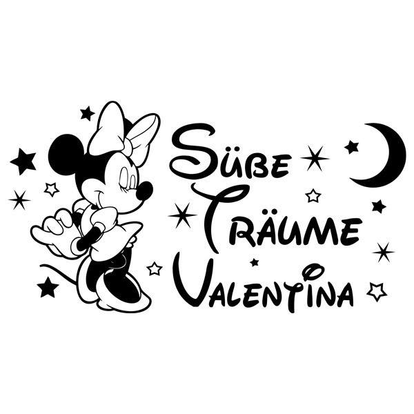 Adesivi per Bambini: Minnie Mouse, Süße Träume