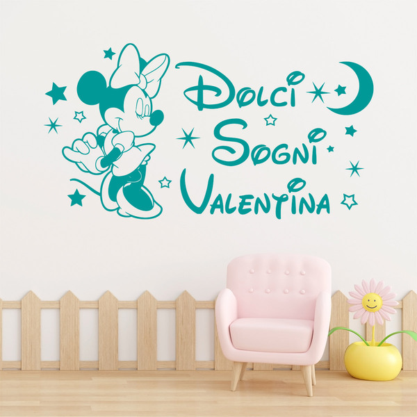 Adesivi per Bambini: Minnie Mouse, Dolci Sogni