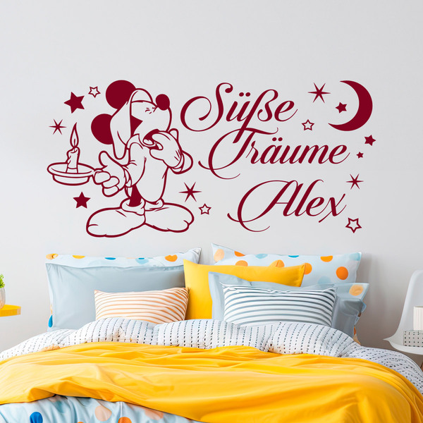Adesivi per Bambini: Topolino, Süße Träume