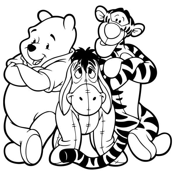 Adesivi per Bambini: Winnie the Pooh