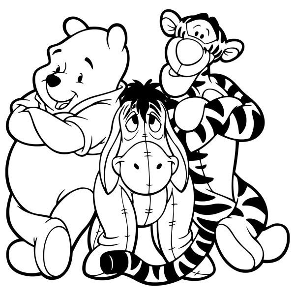 Adesivi per Bambini: Winnie the Pooh