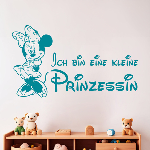 Adesivi per Bambini: Minnie, Ich bin eine kleine Princessin