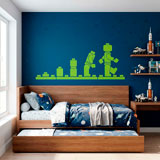 Adesivi per Bambini: Evolution Lego Figures