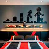 Adesivi per Bambini: Evolution Lego Figures 18