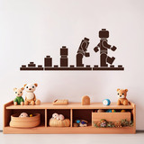 Adesivi per Bambini: Evolution Lego Figures 3