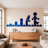 Adesivi per Bambini: Evolution Lego Figures 5
