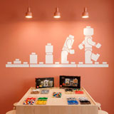 Adesivi per Bambini: Evolution Lego Figures