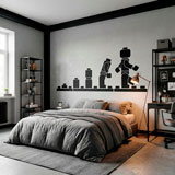 Adesivi per Bambini: Evolution Lego Figures