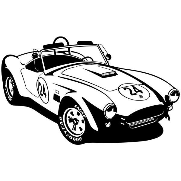 Adesivi Murali: AC Cobra Sports Car