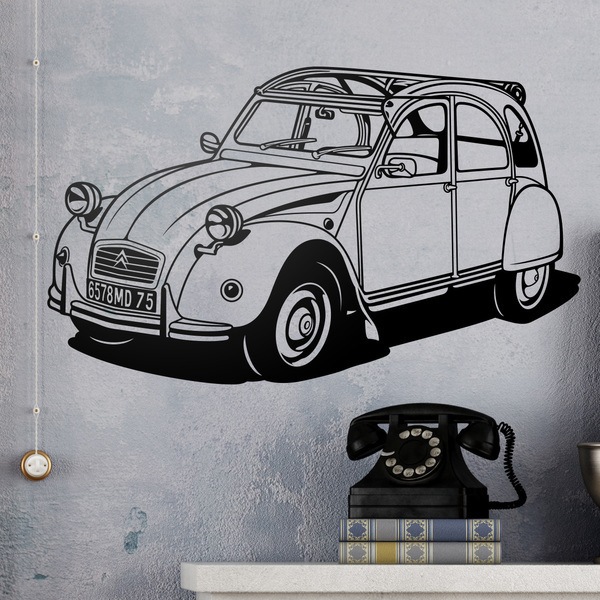 Adesivi Murali: Citroën 2CV