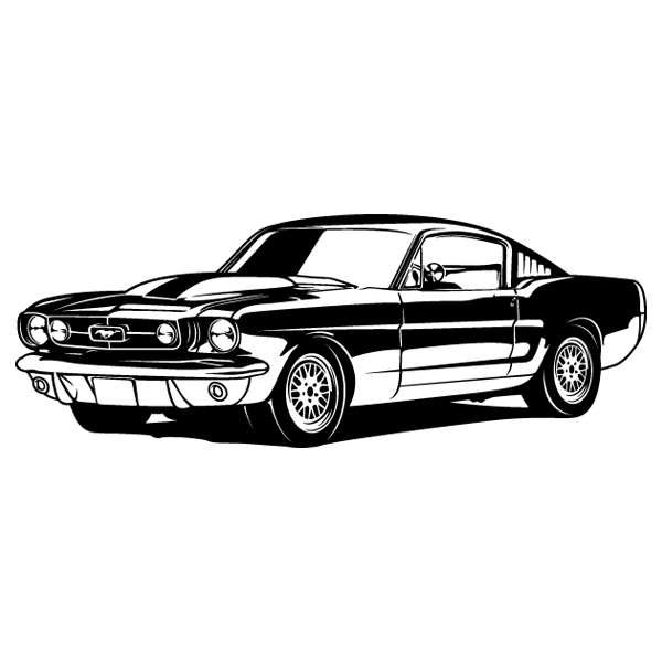 Adesivi Murali: Ford Mustang Shelby GT350