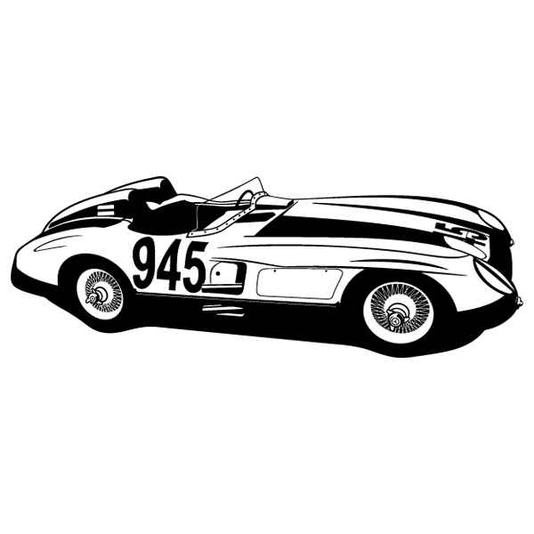 Adesivi Murali: Ferrari 250 testa rossa - 1957